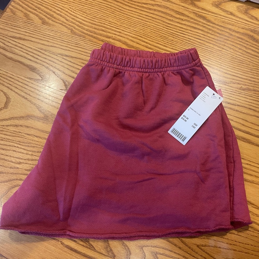 NWT Urban outfitters out from under Burgundy shorts